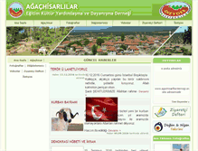 Tablet Screenshot of agachisarlilardernegi.org